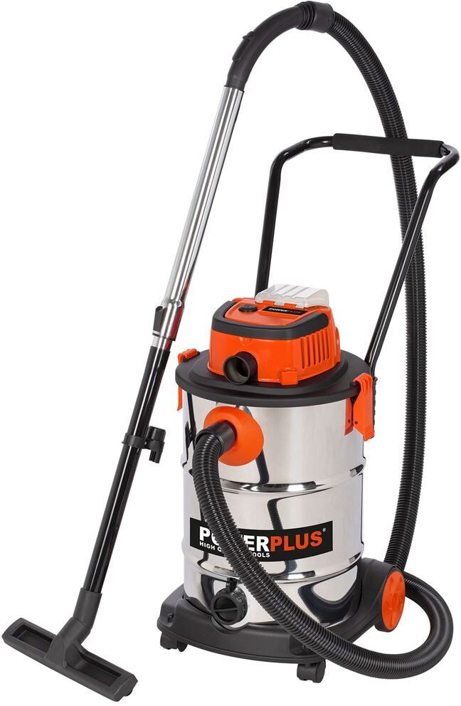 Powerplus Dualpower POWDP6050 20V 30L märkä/kuivaimuri runko Powerplus Dualpower POWDP6050 20V 30L märkä/kuivaimuri runko