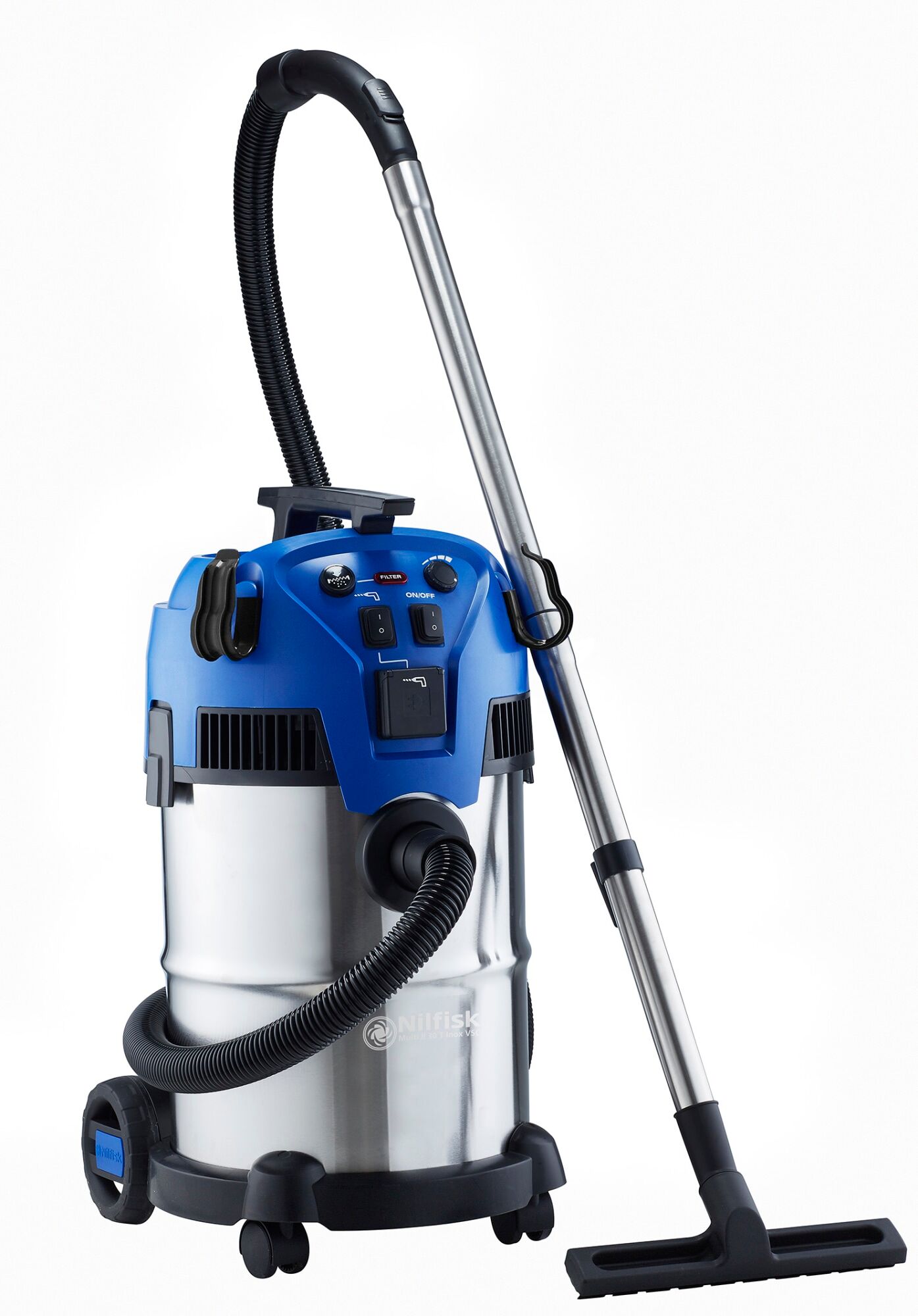 Nilfisk Multi II 30 T Inox VSC monitoimi-imuri Nilfisk Multi II 30 T Inox VSC monitoimi-imuri