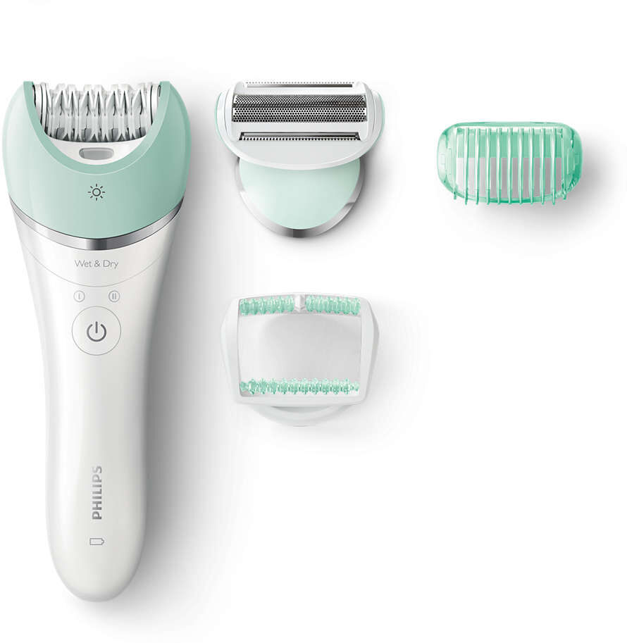 Philips Satinelle BRE620 wer&dry epilaattori Philips Satinelle BRE620 wer&dry epilaattori