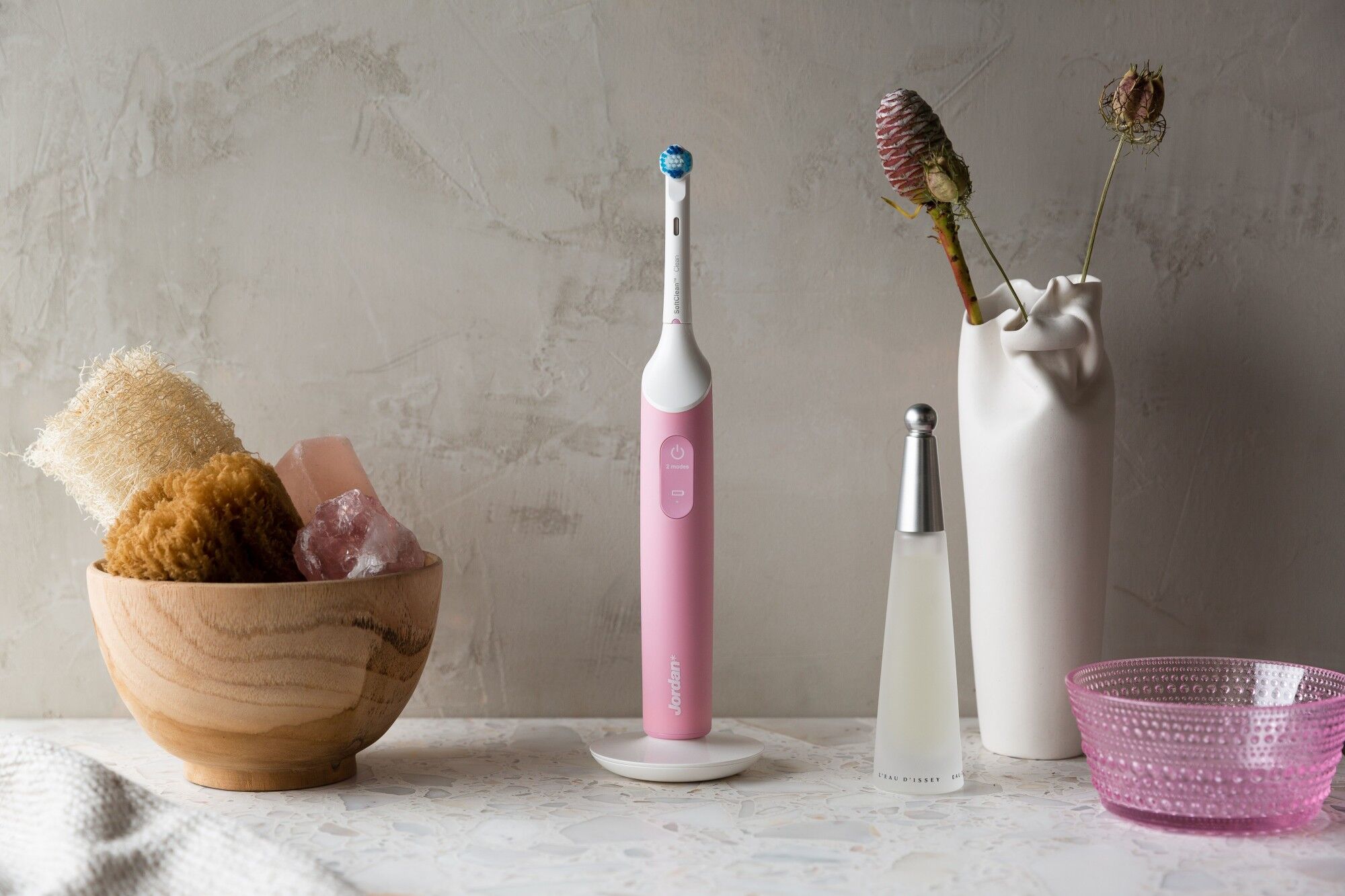 Jordan Smile Plus TBX-300P pinkki sähköhammasharja Jordan Smile Plus TBX-300P pinkki sähköhammasharja