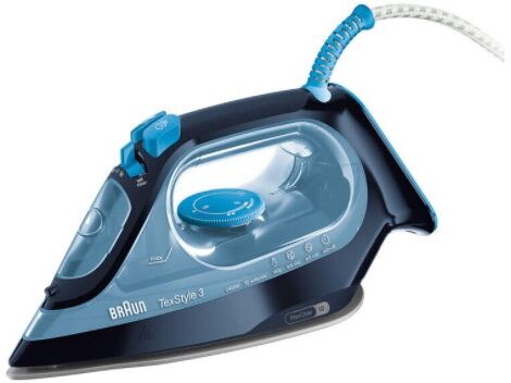 Braun TexStyle 3 SI3050BL höyrysilitysrauta Braun TexStyle 3 SI3050BL höyrysilitysrauta