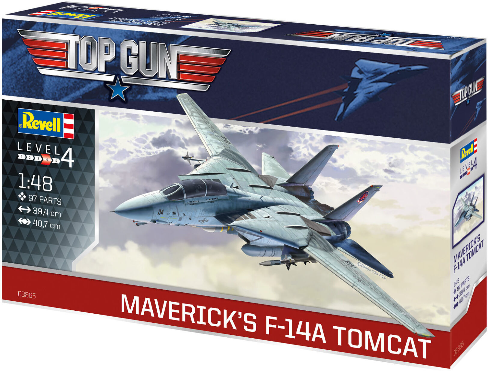 Revell F-14 A Tomcat 'Top Gun' 1:48 Revell F-14 A Tomcat 'Top Gun' 1:48