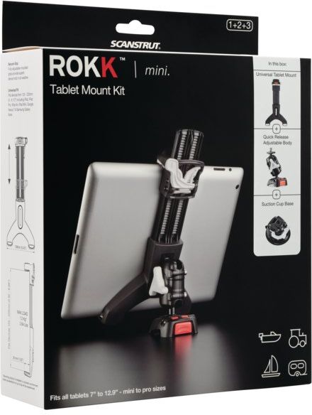 SCANSTRUT Rokk Mini kiinnikesarja tabletille liimakiinnitys SCANSTRUT Rokk Mini kiinnikesarja tabletille liimakiinnitys