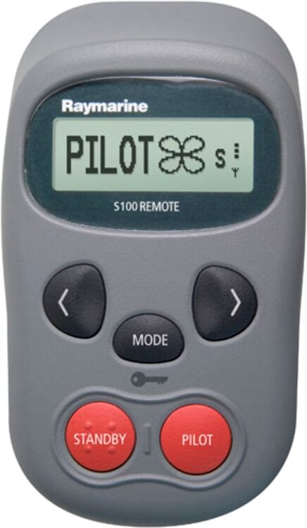 Raymarine S100 langaton autopilotin kaukohallintalaite ja tukiasema Raymarine S100 langaton autopilotin kaukohallintalaite ja tukiasema