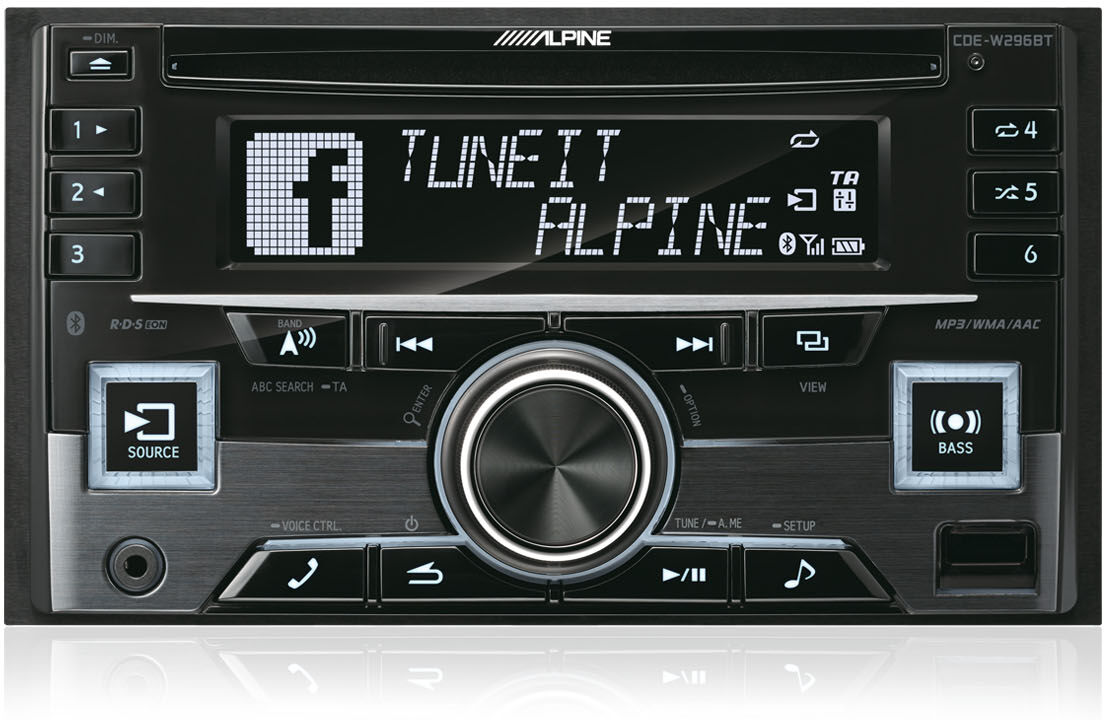Alpine CDE-W296BT autosoitin Alpine CDE-W296BT autosoitin