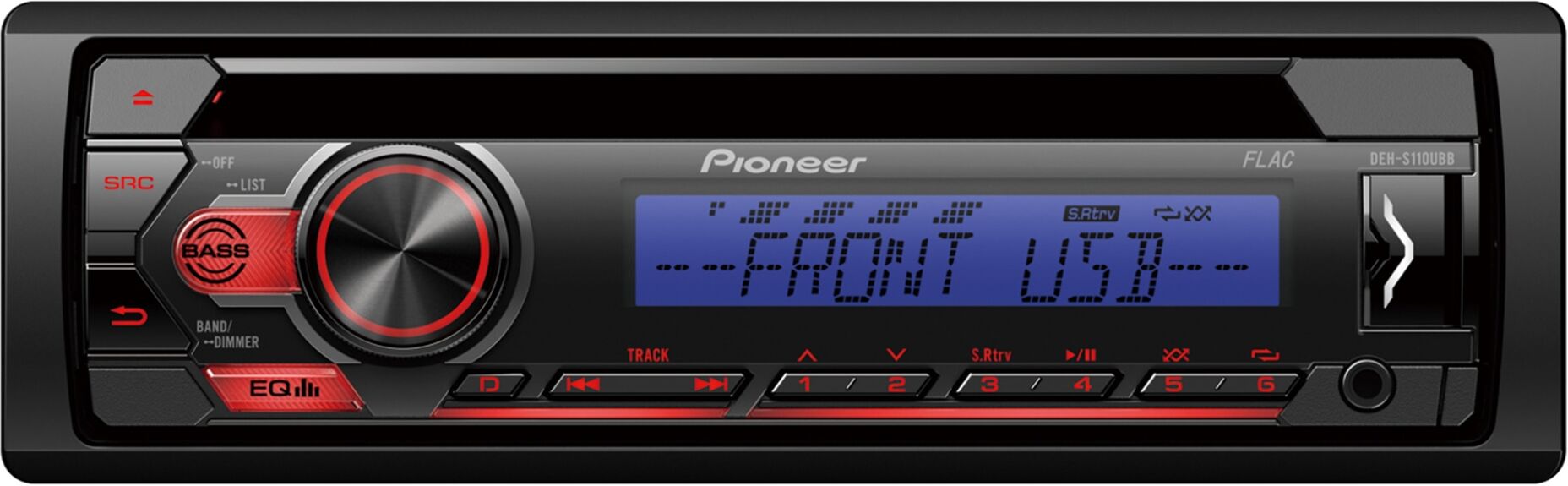 Pioneer DEH-S110UBB CD USB Autosoitin