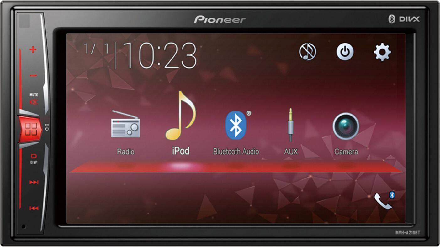 Pioneer MVH-A210BT autosoitin