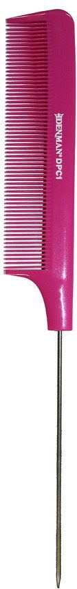 Denman DPC1 Pin Tail Comb ─ Pink Denman DPC1 Pin Tail Comb ─ Pink