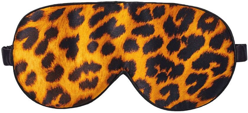 Fan Palm Sleeping Eye Mask Silk Leopard 20 x 10 cm Fan Palm Sleeping Eye Mask Silk Leopard 20 x 10 cm