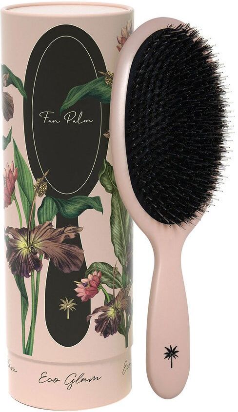 Fan Palm Boar & Nylon Brush Eco Glam – Large Fan Palm Boar & Nylon Brush Eco Glam – Large