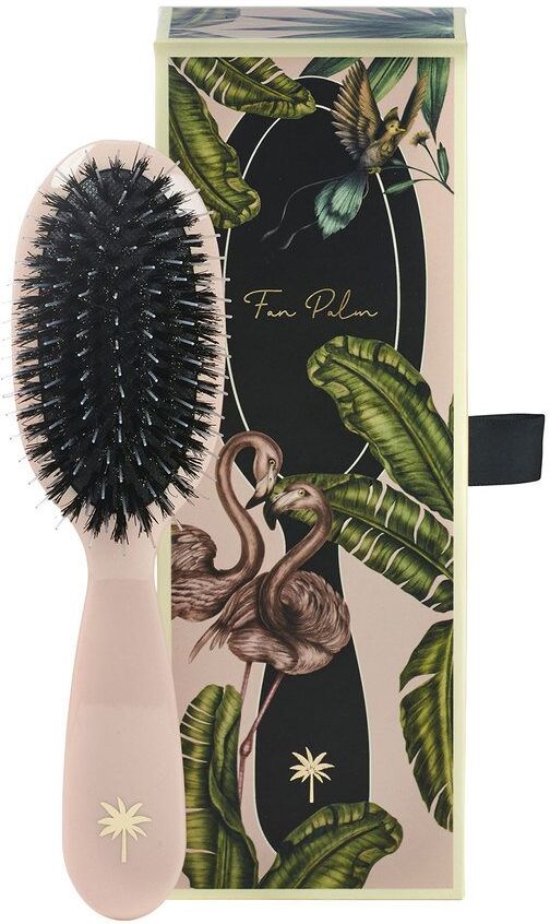 Fan Palm Boar & Nylon Brush Small – Paradise Fan Palm Boar & Nylon Brush Small – Paradise