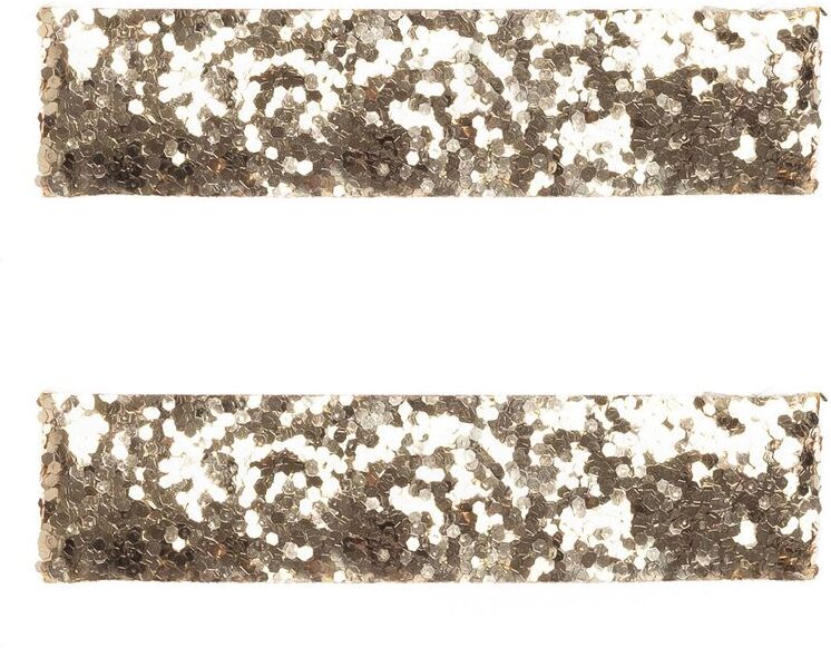 DARK Glitter Hair Clips 2 kpl ─ Large Gold DARK Glitter Hair Clips 2 kpl ─ Large Gold