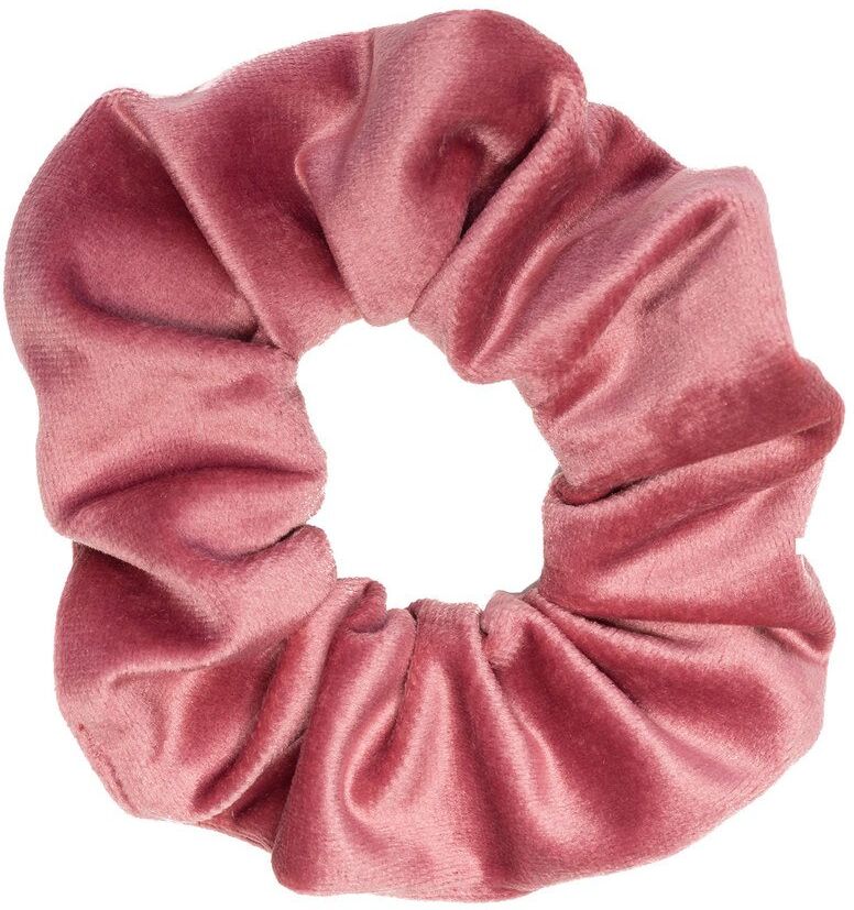 DARK Velvet Scrunchie ─ Dusty Rose