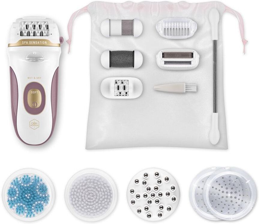 Nordica OBH Nordica Epilator Spa Sensation + Epilator Set Nordica OBH Nordica Epilator Spa Sensation + Epilator Set