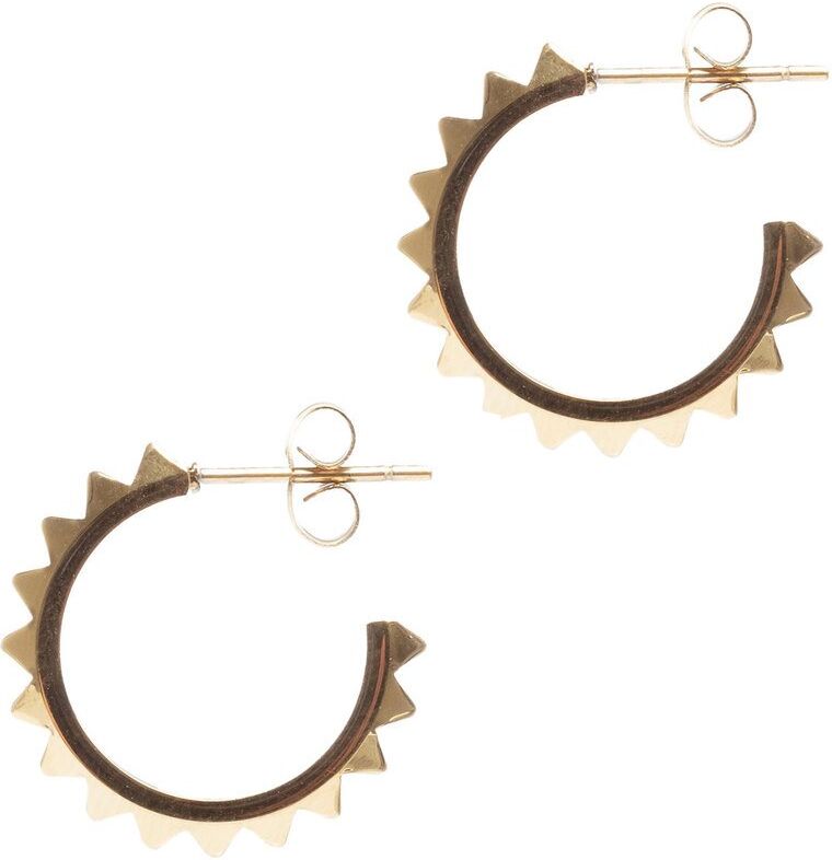 DARK Stud Hoop Small ─ Gold DARK Stud Hoop Small ─ Gold