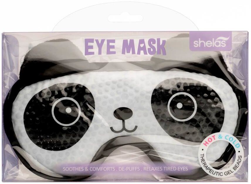 Shela`s Shelas Kylmä/Lämpö Silmänympärysmaski - Panda Shela`s Shelas Kylmä/Lämpö Silmänympärysmaski - Panda