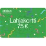 Lahjakortti 75 €