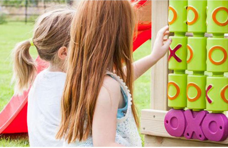 Leikkikeskuksen lisämooduli ristiin-rastiin Leikkikeskuksen lisämooduli ristiin-rastiin