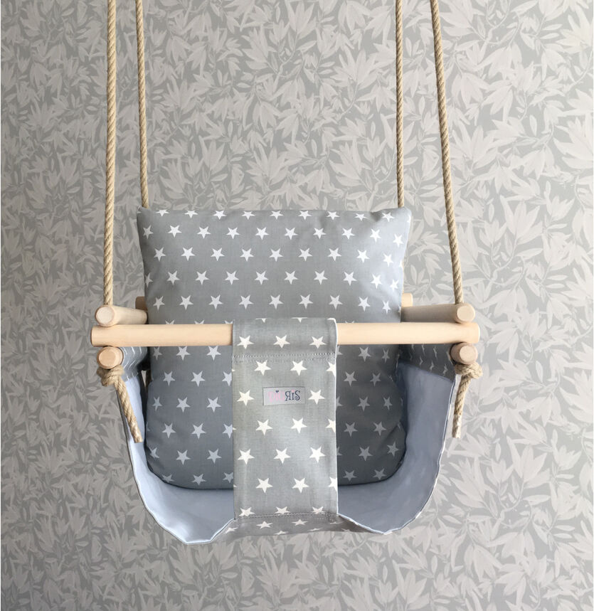 Vauvan keinu Taivaantähti Vaaleansininen Vauvan keinu Taivaantähti Vaaleansininen