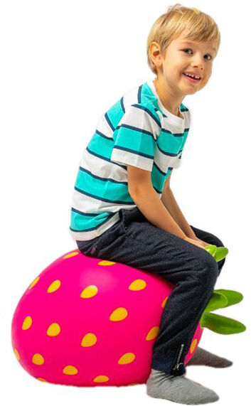 Hyppylelu Jumpy Fruits mansikka Hyppylelu Jumpy Fruits mansikka