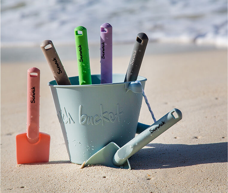 Lapio Scrunch, vaaleanharmaa Lapio Scrunch, vaaleanharmaa