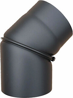 Savuputken sädäettävä nivelmutka 0-45º Ø12cm Savuputken sädäettävä nivelmutka 0-45º Ø12cm