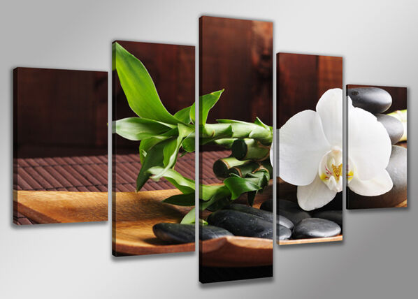 Viisiosainen taulu SPA 200x100 cm Viisiosainen taulu SPA 200x100 cm