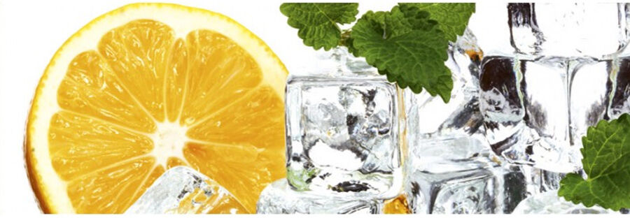 Keittiön välitila Lemon and ice 350x60 cm Keittiön välitila Lemon and ice 350x60 cm