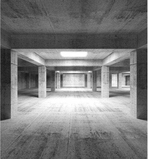 Fleece-kuvatapetti Industrial hall 225x250 cm Fleece-kuvatapetti Industrial hall 225x250 cm