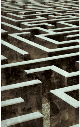 Fleece-kuvatapetti Labyrinth 375x250 cm Fleece-kuvatapetti Labyrinth 375x250 cm