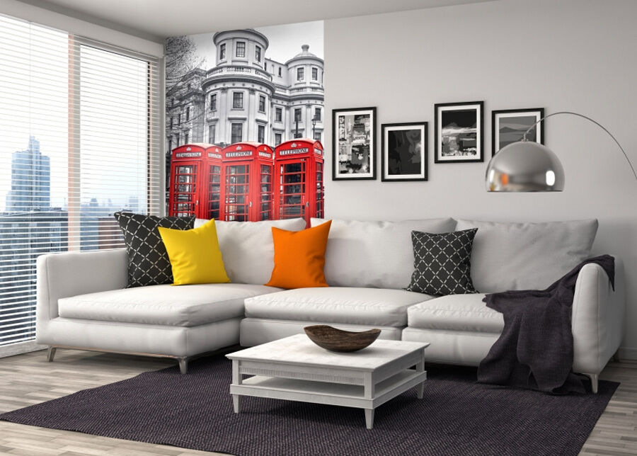 Fleece-kuvatapetti London 375x250 cm Fleece-kuvatapetti London 375x250 cm