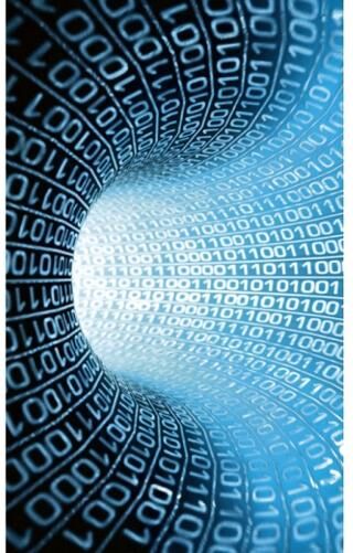 Fleece-kuvatapetti Binary tream Binary tream 150x250 cm Fleece-kuvatapetti Binary tream Binary tream 150x250 cm