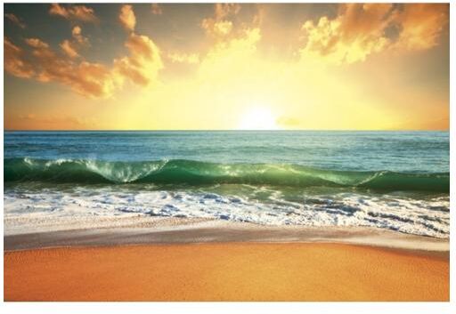 Fleece-kuvatapetti Sea sunset 375x250 cm Fleece-kuvatapetti Sea sunset 375x250 cm