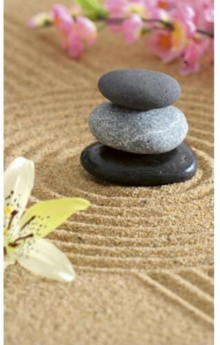 Fleece kuvatapetti Zen garden 150x250 cm Fleece kuvatapetti Zen garden 150x250 cm