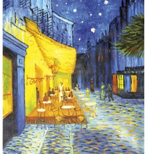 Fleece kuvatapetti Cafe terrace 225x250 cm Fleece kuvatapetti Cafe terrace 225x250 cm