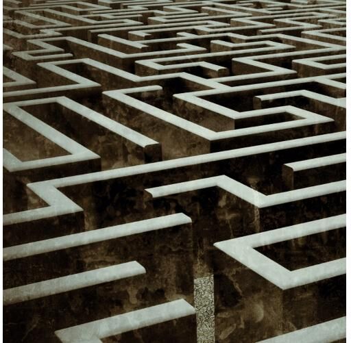 Lattiatarra Labyrinth 170x170 cm Lattiatarra Labyrinth 170x170 cm