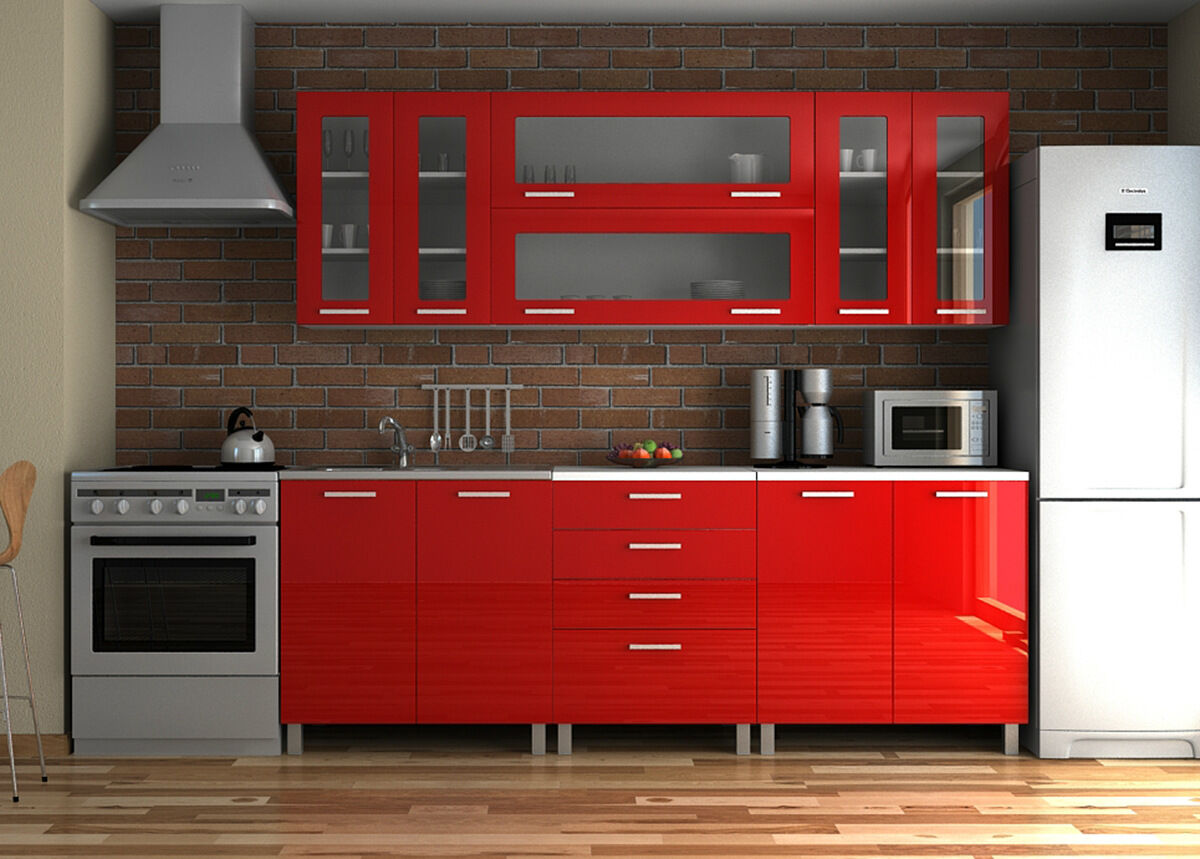 Keittiö Egina-Reling 220 cm Keittiö Egina-Reling 220 cm