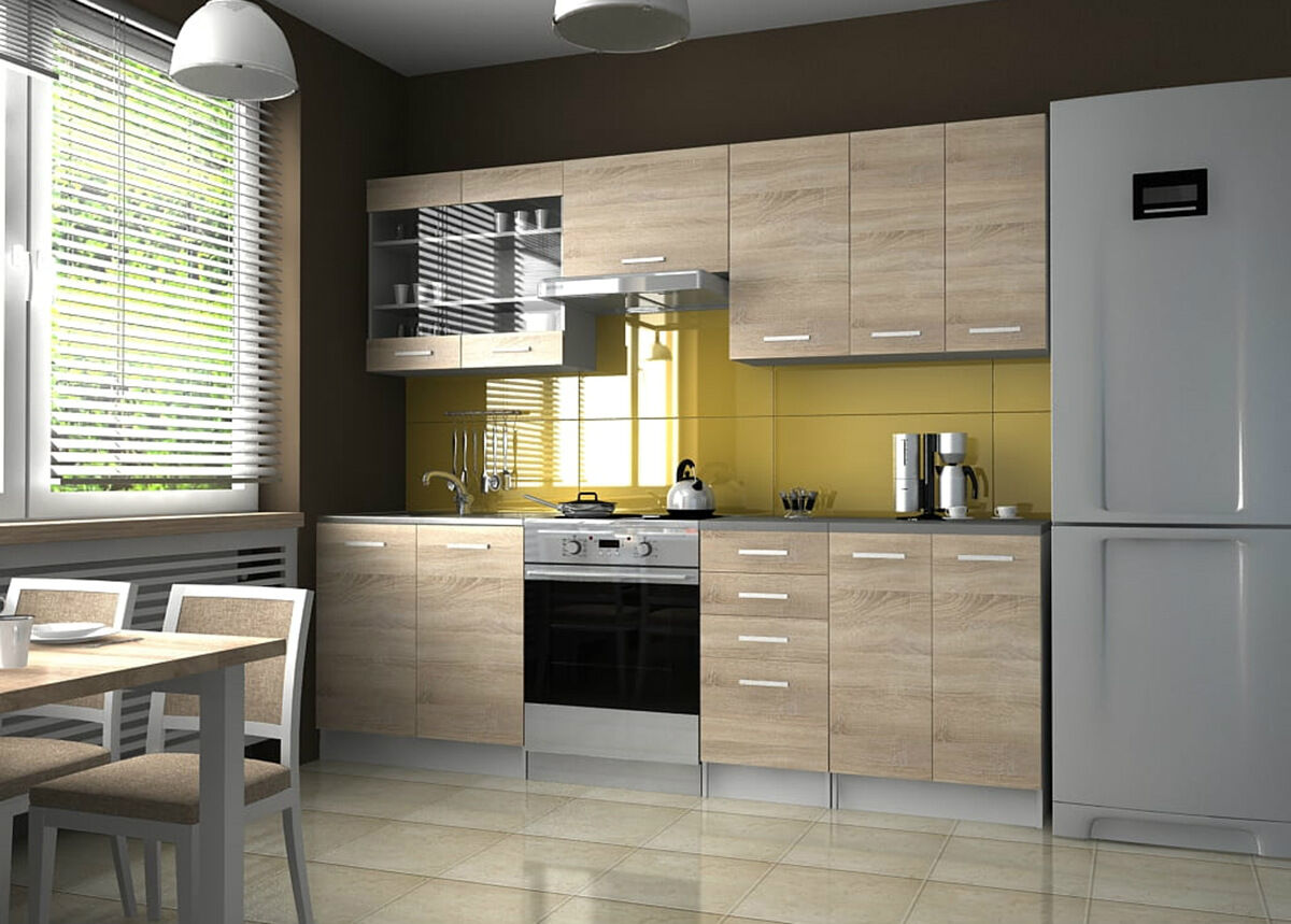 Keittiöryhmä Pamela 240 cm Keittiöryhmä Pamela 240 cm