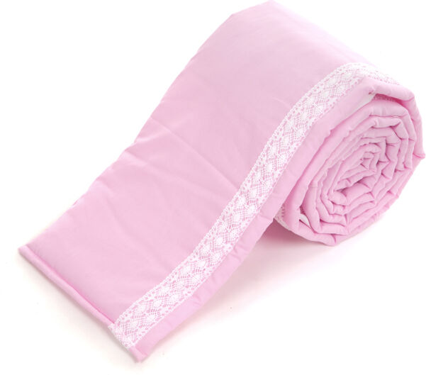 Pinnasängyn pehmuste pitsillä 60x120 cm Pinnasängyn pehmuste pitsillä 60x120 cm