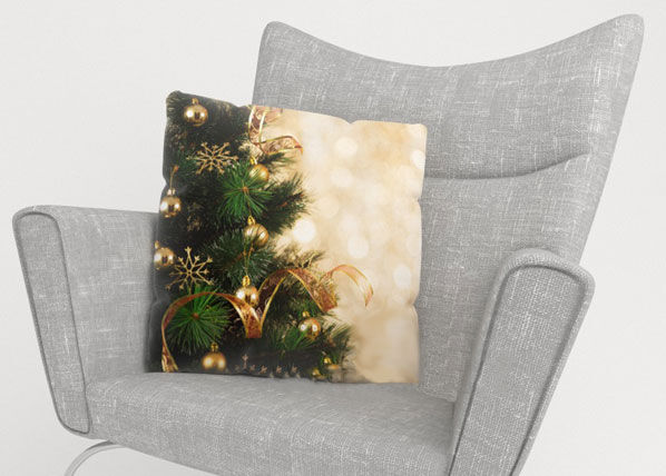 Koristetyynyliina CHRISTMAS GOLD 40x60 cm Koristetyynyliina CHRISTMAS GOLD 40x60 cm