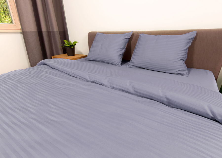 Pussilakanasetti Line Grey 150x210 cm Pussilakanasetti Line Grey 150x210 cm