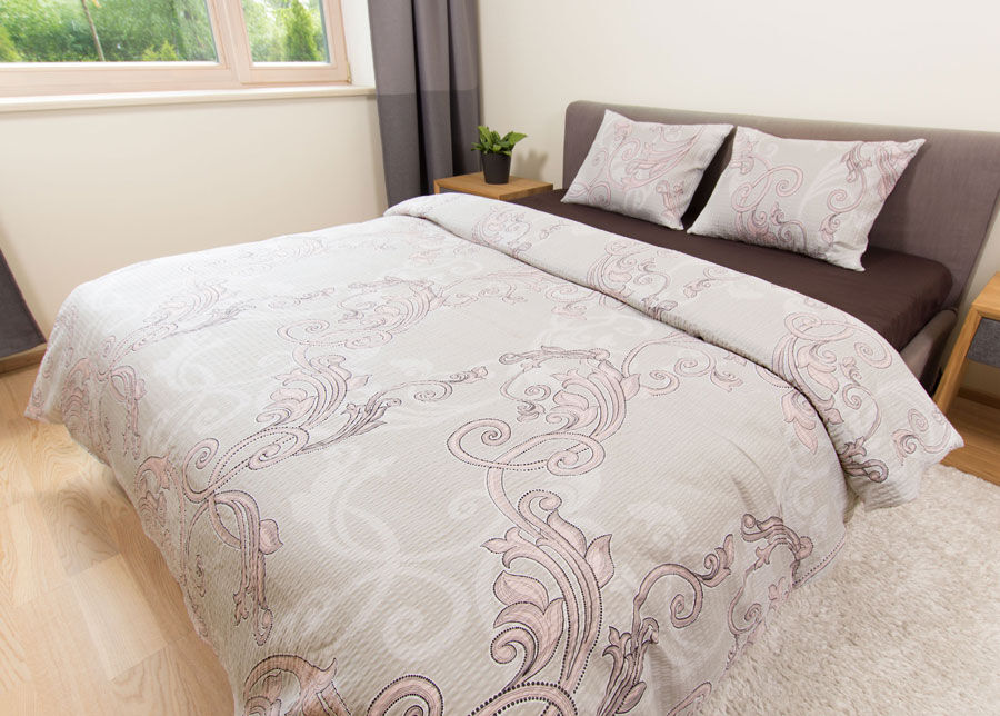 Pussilakanasetti ryppykankaasta Grey 200x210 cm Pussilakanasetti ryppykankaasta Grey 200x210 cm