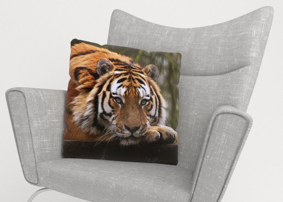 Koristetyynyliina Wisdom of Tiger 40x60 cm Koristetyynyliina Wisdom of Tiger 40x60 cm