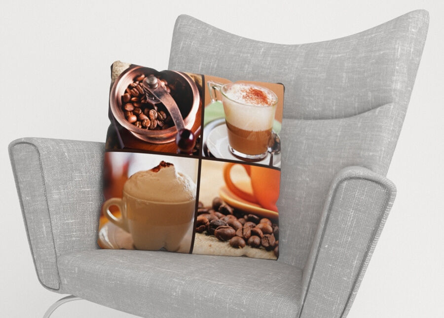Koristetyynyliina Coffee 4 40x40 cm Koristetyynyliina Coffee 4 40x40 cm