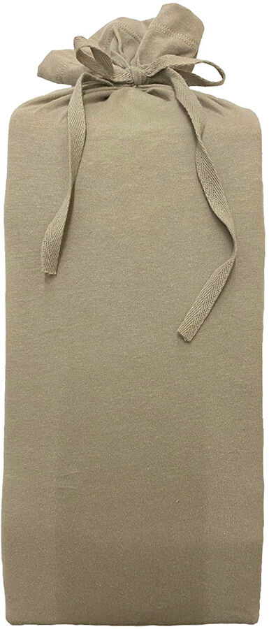 Muotoonommeltu lakana kuminauhalla, beige 140-160x200x25 cm Muotoonommeltu lakana kuminauhalla, beige 140-160x200x25 cm