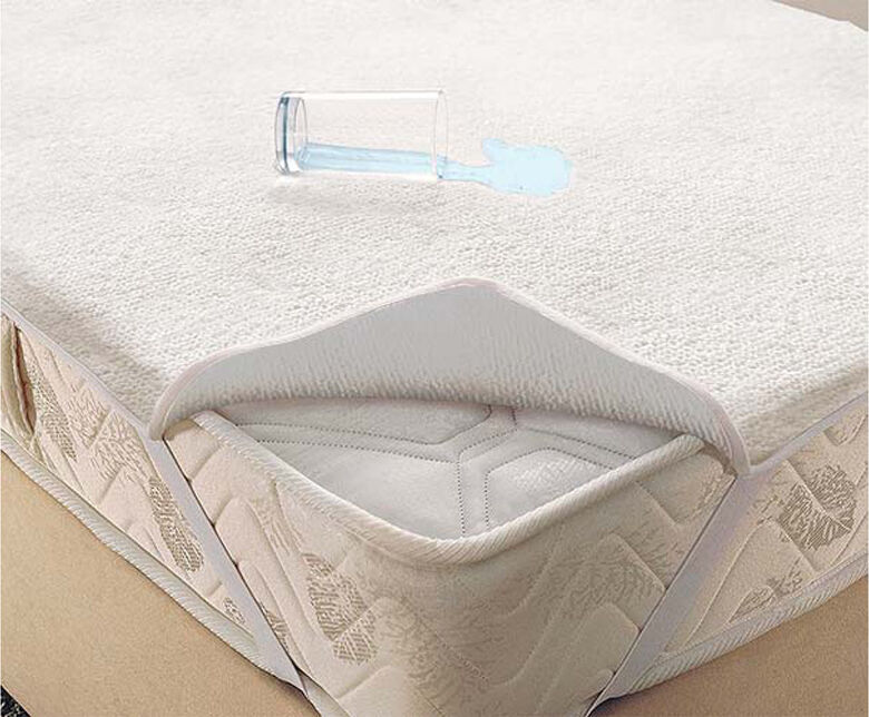 Kosteudenkestävä patjasuoja kuminauhalla Kosteudenkestävä patjasuoja kuminauhalla