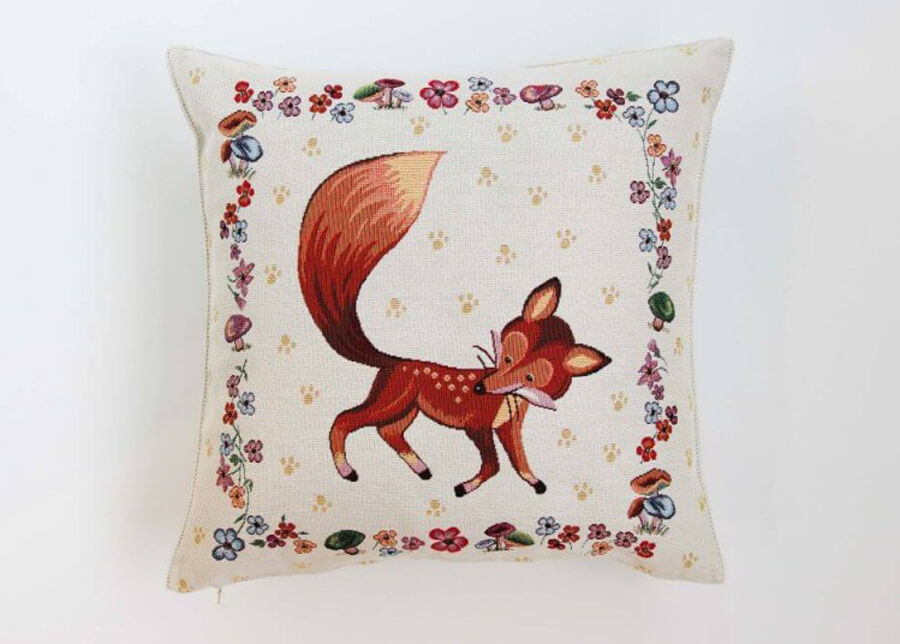 Gobeliinikankainen koristetyyny Fox 45x45 cm Gobeliinikankainen koristetyyny Fox 45x45 cm