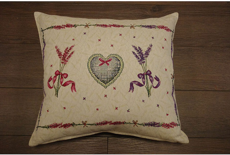 Gobeliinikankainen koristetyyny LAVANDA 45x50 cm Gobeliinikankainen koristetyyny LAVANDA 45x50 cm