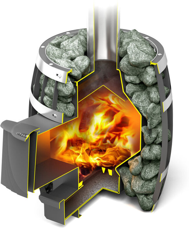 Saunakiuas SAYANI metalliovella Saunakiuas SAYANI metalliovella