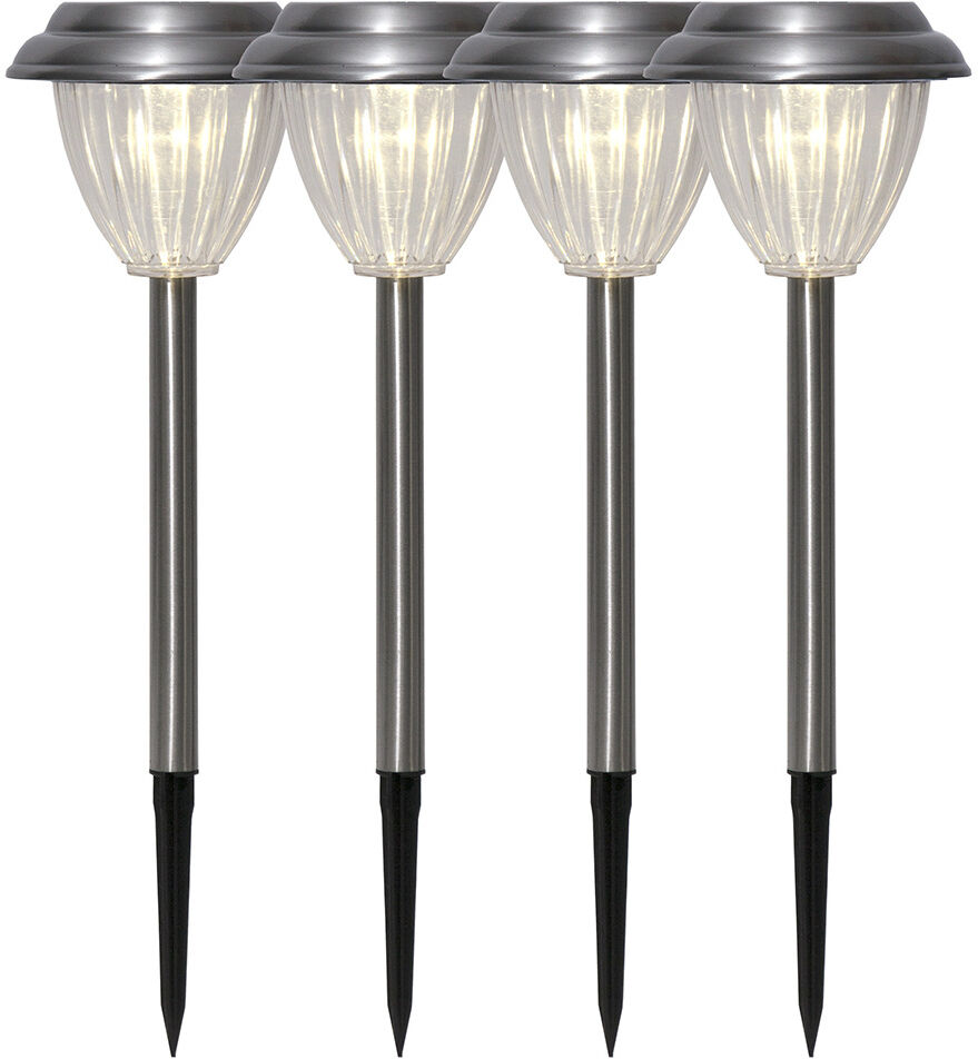 Pihalyhdyt aurinkokennolla 4 kpl Pihalyhdyt aurinkokennolla 4 kpl